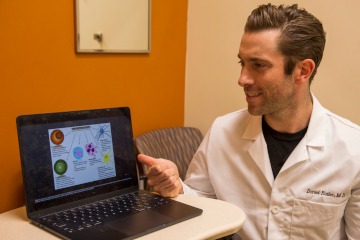 Daniel Butler, MD, helped define a new specialty in medicine — geriatric dermatology — and has returned to his hometown to launch a research program devoted to aging skin.