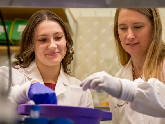 Anna Golebiewski and Casey Romanoski, PhD