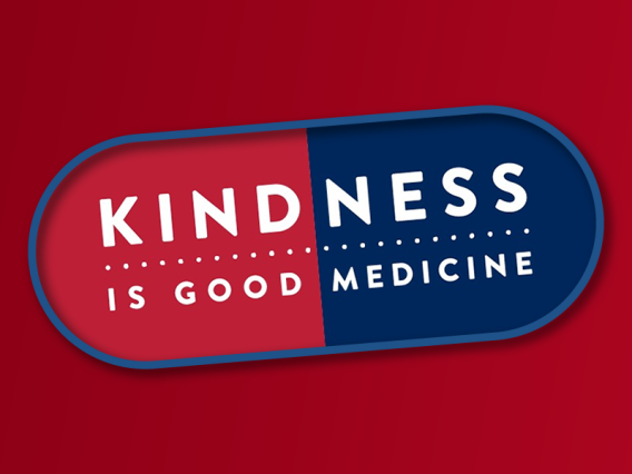 Kindness is Good Medicine Campaign Card Logo