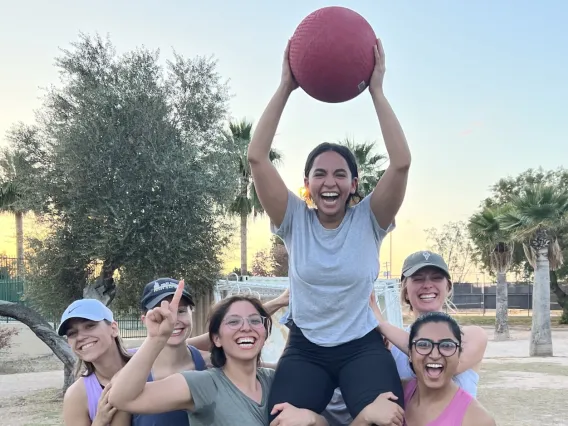 pediatrics residents at play
