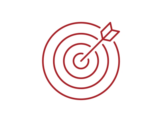 target line icon