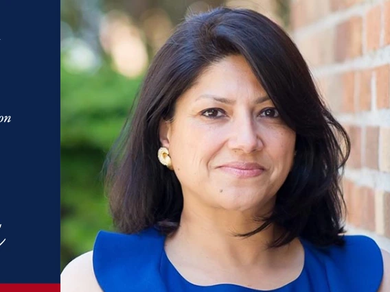  Sunita Mishra Image Sunita smiling, with her arms crossed, wearing a blue blouse 2025 AOY Honoree, College of Medicine – Tucson - Class of 1989, 1994