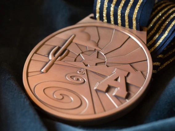 [University of Arizona Regents Professor Medallion]