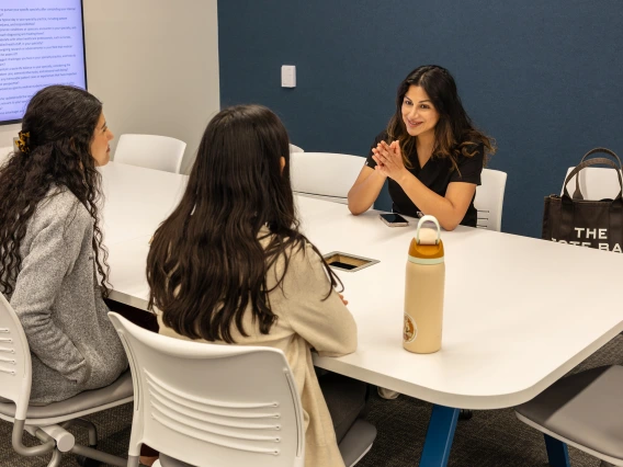 [Sarah Tariq, MD, got her medical degree from Ross University and did her residency and fellowship training at the U of A, where she’s been on faculty in the Division of Endocrinology, Diabetes and Metabolism since 2021. Common diseases she treats include diabetes, calcium disorders, and bone, thyroid and pituitary diseases.]
