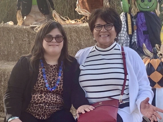 mother and daughter