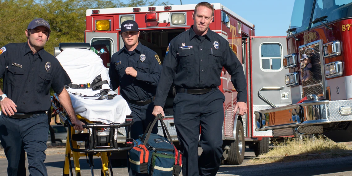 Emergency medicine graduates in action