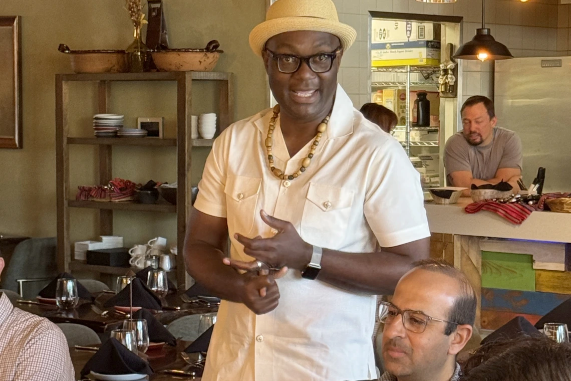 [Dr. Christian Bime counts all the blessings he’s received in Tucson and lessons learned – the hard, the valuable and the indispensable – since his arrival here from Baltimore in 2013.]