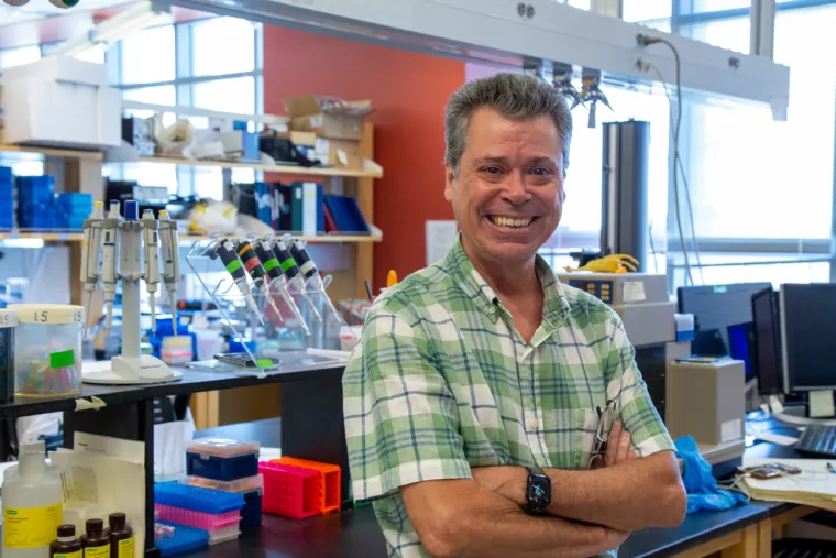 By counting tiny molecules in a patient’s tears, Dr. Brian McKay hopes to detect vision loss early — and treat it before symptoms set in.