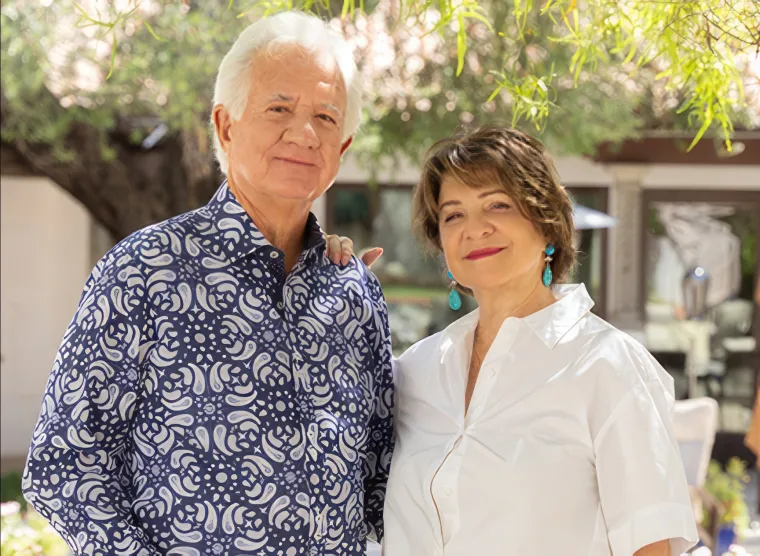 Humberto (Bert) S. Lopez and wife Czarina