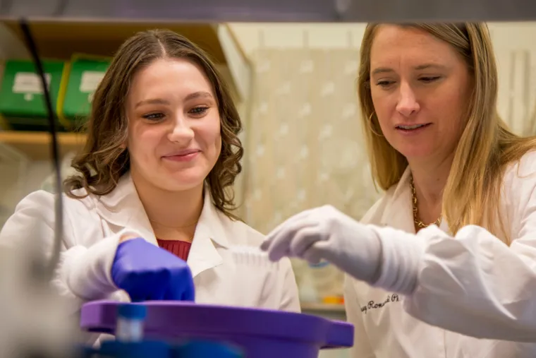 Anna Golebiewski and Casey Romanoski, PhD