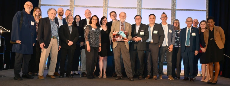 Dr. Galgiani at AZBio Awards
