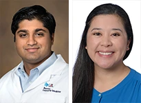 [Madhav Chopra, MD, and Christina Vega Zarraga, MD]