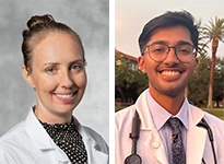 [Danielle Avila, MD, and Aarjav Pandya]