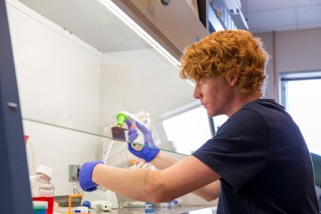 Kyle Cook obtained hands-on laboratory experience as an undergraduate at the University of Arizona College of Medicine - Tucson.