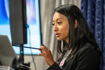 Sujata Saha, MD, clinical assistant professor of surgery
