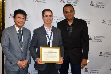 [James K. Liao, MD, Alejandro Recio Boiles, MD, and Bijin Thajudeen, MD]