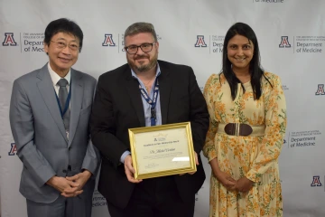 [James K. Liao, MD, Michel Corban, MD, and Serena Scott, MD, MBA]