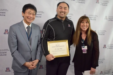 [James K. Liao, MD, Ryan Wong, MD, and Amy Sussman, MD]