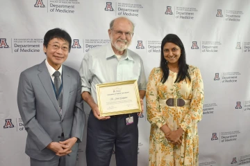 [James K. Liao, MD, John Galgiani, MD, and Serena Scott, MD, MBA]