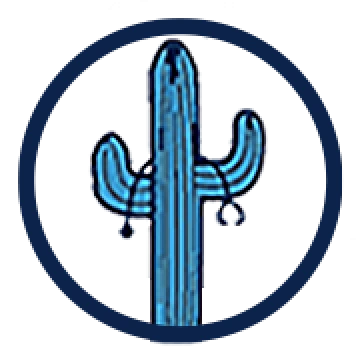 cactus with stethoscope icon
