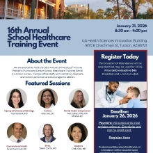 School Healthcare Speakers and Topics along with Registration Link