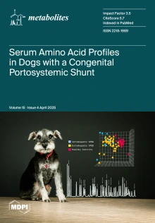 [Cover of April issue of Metabolites, where Janet Funk, MD’s paper appeared on secondary metabolites of turmeric and their effects on metabolic disorders and bone diseases. In September, the article was picked for the journal’s Editor’s Choice honors.]